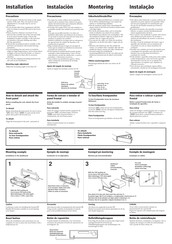 Sony XR-C7200R Instalación / Conexiones