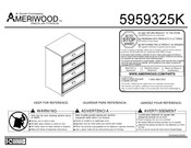 Dorel Ameriwood 5959325K Instrucciones De Ensamblaje