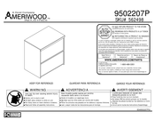 Dorel Ameriwood 9502207P Instrucciones De Ensamblaje