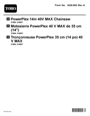 Toro PowerPlex 51880 Manual Del Operador