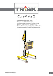 Trisk CureMate 2 Manual De Funcionamiento, Ensamble Y Piezas De Recambio