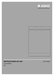 Asko DFI444B/1 Instrucciones De Uso