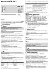 Festo CPX-F8DE-P Descripción Resumida
