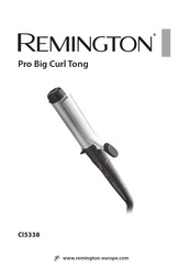 Remington Pro Big Curl Tong Manual Del Usuario
