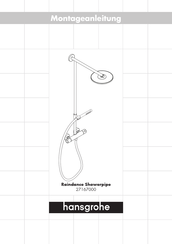 Hansgrohe Radiance Showerpipe 27167000 Instrucciones De Montaje