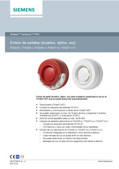 Siemens Sinteso Cerberus PRO FDS224-x Manual De Montaje Y Uso