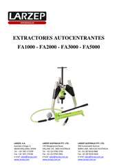 Larzep FA3000 Manual De Instrucciones