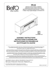 Bell'O PR-33 Instrucciones De Ensamblaje