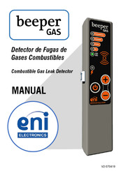 Eni beeper Gas Manual De Instrucciones