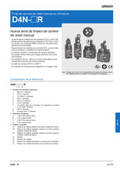 Omron D4N-1C2HR Manual Del Usuario