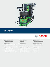 Bosch TCE 4540 Manual Original