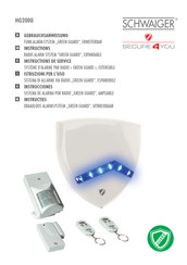 Schwaiger SECURE-4-YOU HG2000 Instrucciones