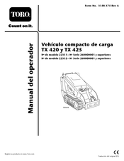 Toro TX 420 Manual Del Operador