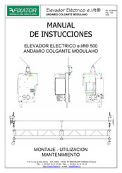 FIXATOR e.lift 500 Manual De Instrucciones