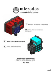 MICRODOS ME1 Serie Manual De Instalacion Y Uso