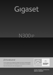 Gigaset N300 IP Manual Del Usuario