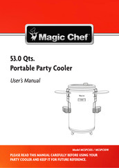 Magic Chef MCSPC50W Manual Del Usuario