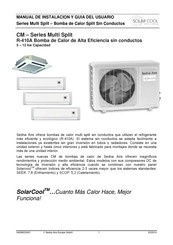 Solar Cool CM Serie Manual De Instalación Y Guía Del Usuario