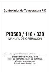 Selec PID110 Manual De Operación