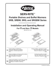 Hatco SERV-RITE SRBW Serie Manual De Instalación Y Operación