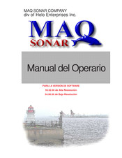 Helo MAQ Sonar Serie Manual Del Operario