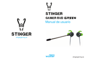 WOXTER Stinger gamer bud green Manual De Usuario