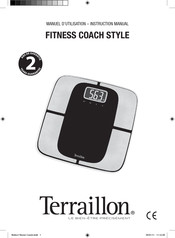 Terraillon FITNESS COACH STYLE Manual De Instrucciones