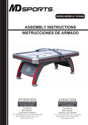 MDsports 1618440 Instrucciones De Armado