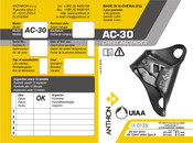 Anthron AC-30 Manual Del Usuario