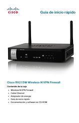 Cisco RV215W Guia De Inicio Rapido