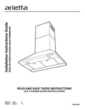 arietta ALS436SS Guía De Instrucciones Para Instalación