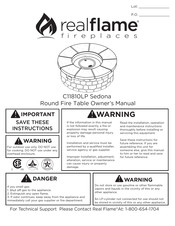 RealFlame C11810LP El Manual Del Propietario