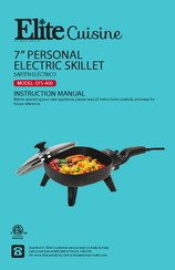 MAXI-MATIC Elite Cuisine EFS-400 Manual Del Instrucciones