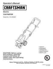 Craftsman 316.292600 Manual Del Operador