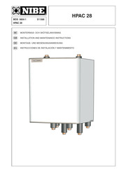 Nibe HPAC 28 Instrucciones De Instalación Y Mantenimiento