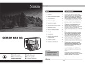 Garland GEISER 653 QG-V17 Manual De Instrucciones