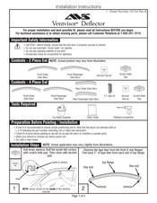 LUND AVS Ventvisor Instrucciones De Instalación