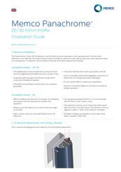 AVIRE MEMCO Panachrome + 3D Guia De Instalacion