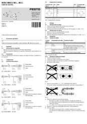 Festo NEBU-­M8G3 Serie Manual De Instrucciones Y Montaje