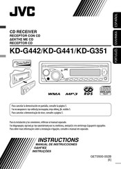 JVC KD-G442 Manual De Instrucciones