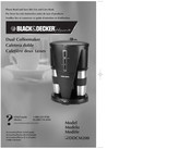 BLACK&DECKER Home DDCM200 Manual De Instrucciones