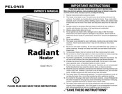 Pelonis HR-212 El Manual Del Propietario