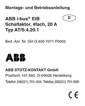 ABB GH Q 630 7071 P0002 Instrucciones De Instalación Y Funcionamiento