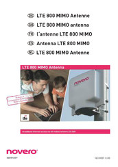 Novero LTE 800 MIMO Manual De Instrucciones