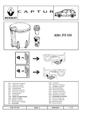 Renault 8201 375 535 Manual De Instrucciones