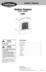 Uniflame GOLD WAF607A El Manual Del Propietario