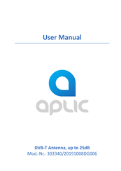 APLIC 303340/20191008DG006 Manual De Usuario