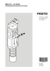 Festo MS6-SV-D-10V24 Serie Manual De Instrucciones