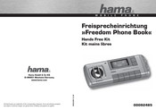 Hama Freedom Phone Book Manual De Instrucciones