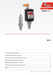 Bühler technologies BCM-WR Guía Rápida